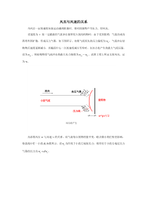 风压与风速的关系