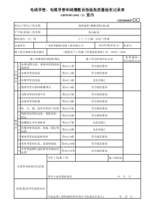 电线导管安装检验批GD2406027