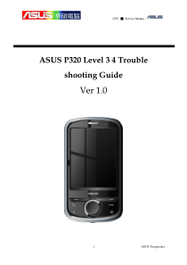 ASUS P320 Trouble shooting Guide