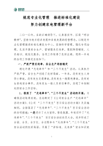 国家电网-(修改)二○一○年农电工作总结及二0一一年工作计划