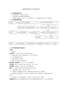 换药法操作及并发症处理