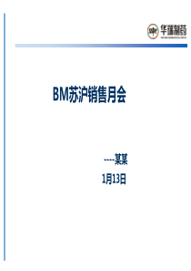 医药代表月会工作汇报--某某