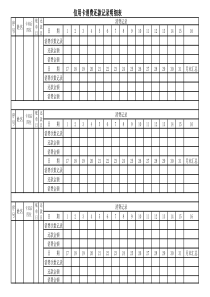 信用卡消费还款记录明细表