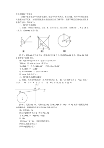 圆中最值问题10种求法