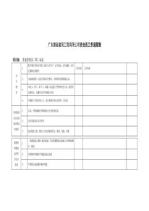 土建安全员工作流程表