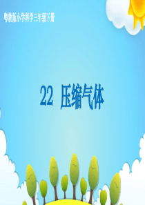 22 压缩空气 课件