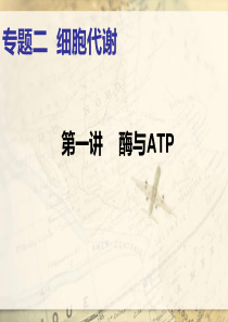 (二轮复习)专题二 第一讲 酶与ATP