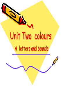 PEP1 UNIT2 Colours (人教版小学英语三年级上册第二单元)