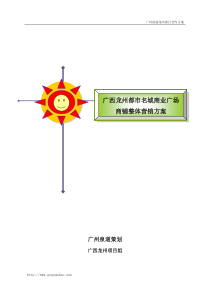 龙州项目商铺整体销售方案