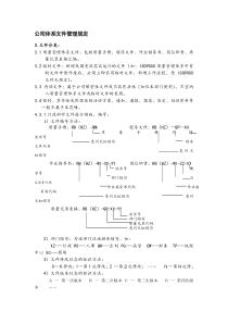 公司体系文件管理规定