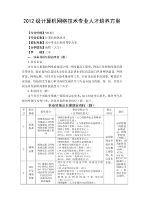 2012级计算机网络技术专业人才培养方案(20120806_2)