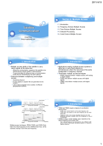 Satellite-Communication---6--Multiple-Access