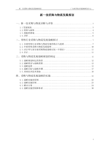 ak新一佳采购与物流发展战略报告