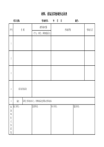 材料询价记录-表