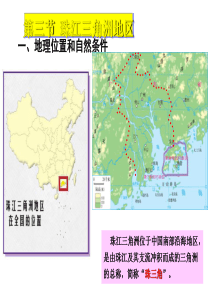 2020中图版地理七年级下册7.7《珠江三角洲地区》ppt课件2