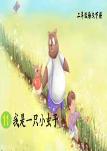 《我是一只小虫子》(完美版)课件PPT