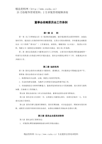 董事会战略委员会工作条例(2)