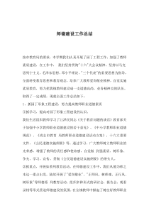 师德建设工作总结(doc5)(1)