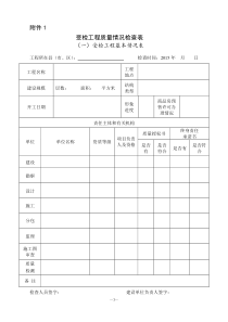 工程质量治理两年行动检查表格