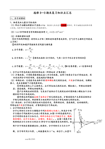 高中物理选修3-3知识点整理