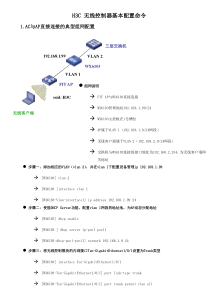 华3AC及AP配置