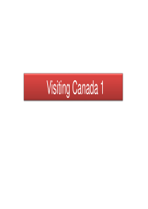 人教版小学五年级英语下册《Visiting Canada Lesson 1》图文