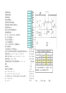 地基基础软弱下卧层验算计算表格