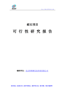 蛭石项目可行性研究报告