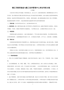 镇江市教育装备与勤工俭学管理中心考核方案(草案讨论稿)