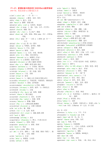 新课标高中英语词汇3500词word版带音标-英语词组与习惯用语大全