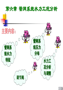 第6章-管网系统水力工况分析