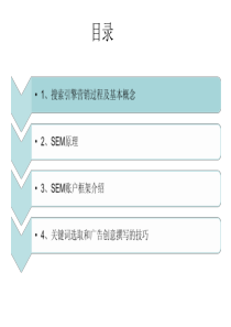 SEM基础知识培训