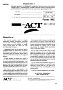 ACT OG - Test 1