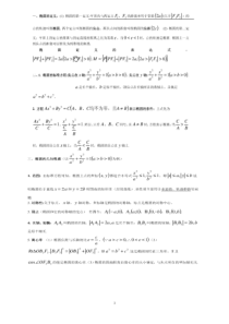 椭圆知识点详细总结