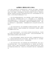 运用股东人数变化分析主力持仓