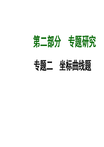 2015年中考化学坐标曲线题专题复习(优秀版)