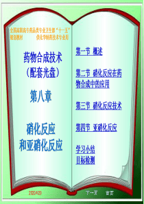 第八章硝化与亚硝化反应-文档资料