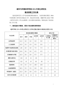 城环学院2016年硕士复试录取工作方案 (1)