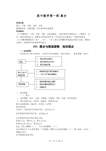 精华经典版122页高考数学知识点总结及高中数学解题思想方法全部内容精华版-2