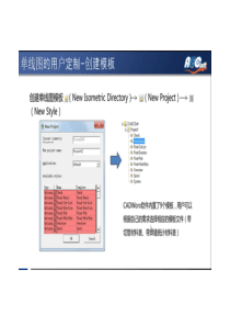 CADWORX-ISO-CONFIG单线图定制教程