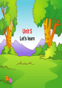 广州版二年级上册英语Unit5-Im-skating.-Lets-learn.