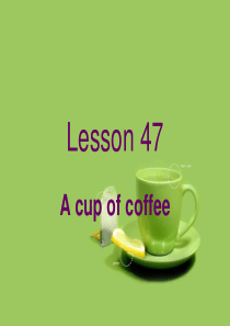 新概念第一册Lesson47-48ppt