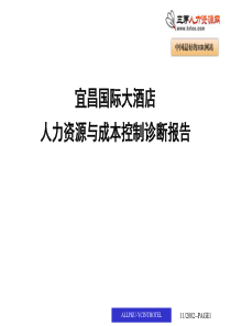 人力资源与成本控制诊断报告