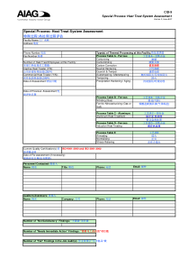 CQI-9第二版中英文审核表