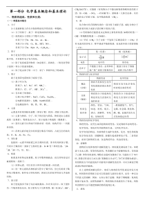 高考化学全套基础知识汇总