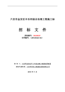 金安区丰乐河综合治理工程-C-施工标-115