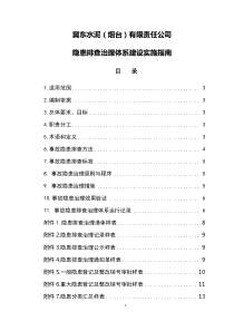 隐患排查治理体系建设完成稿