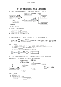 中考化学分类汇编：流程图专题