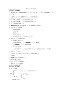 人教版初中化学上册第三第四单元知识点总结