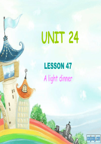 青少版新概念1BUnit24-lesson48